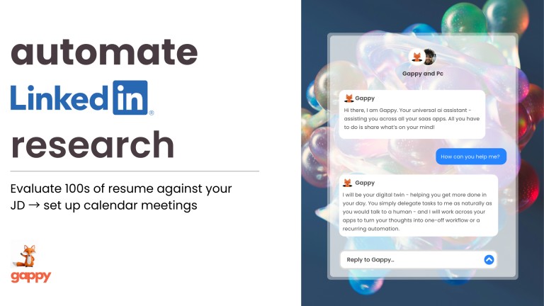 Automate Linkedin Research